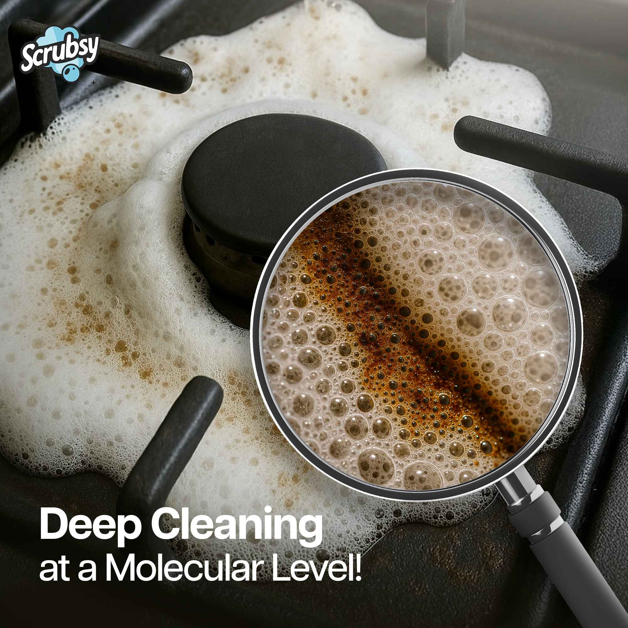India's #1 Foam-Based Complete Kitchen Cleaner & Disinfectant - Image 3