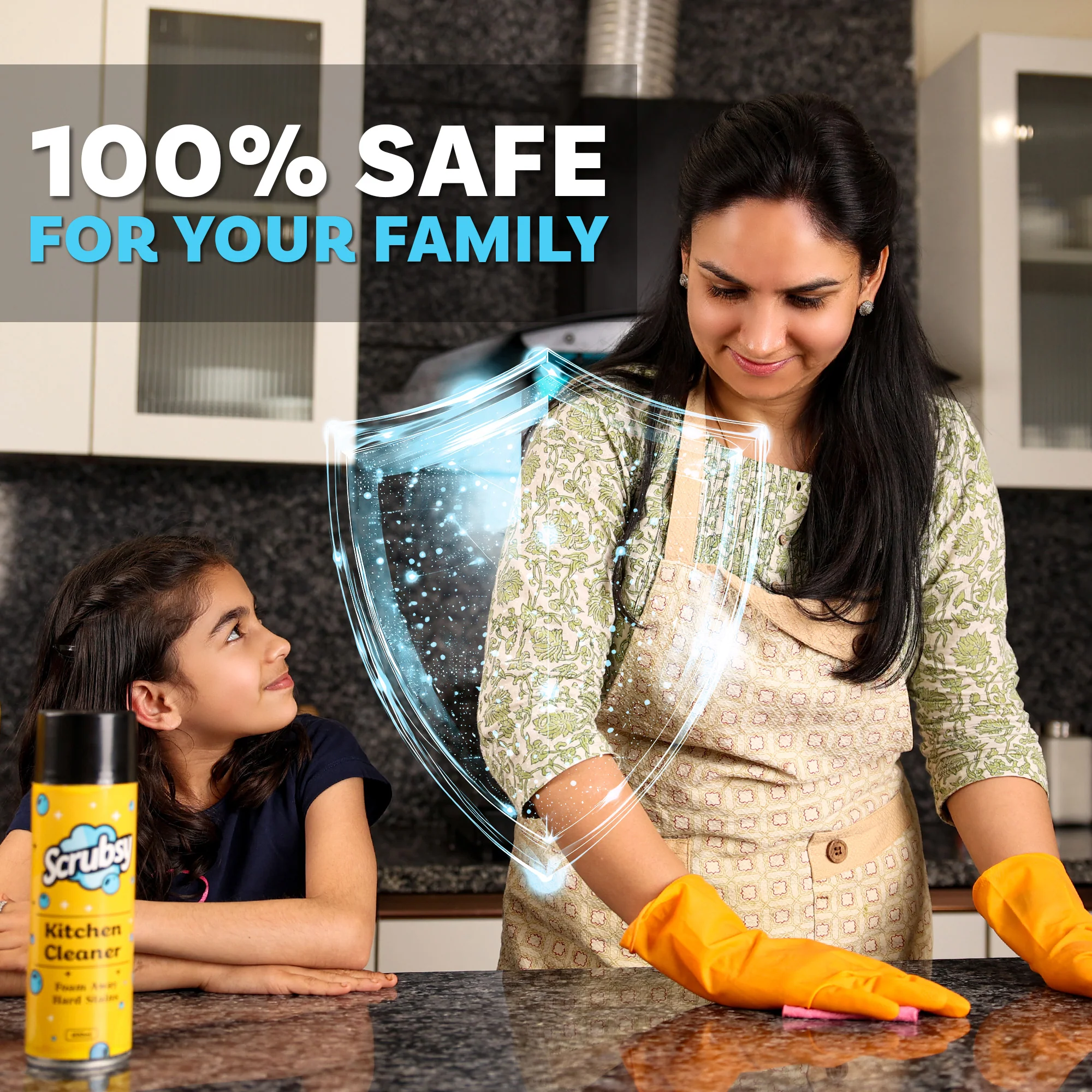India's #1 Foam-Based Complete Kitchen Cleaner & Disinfectant - Image 5