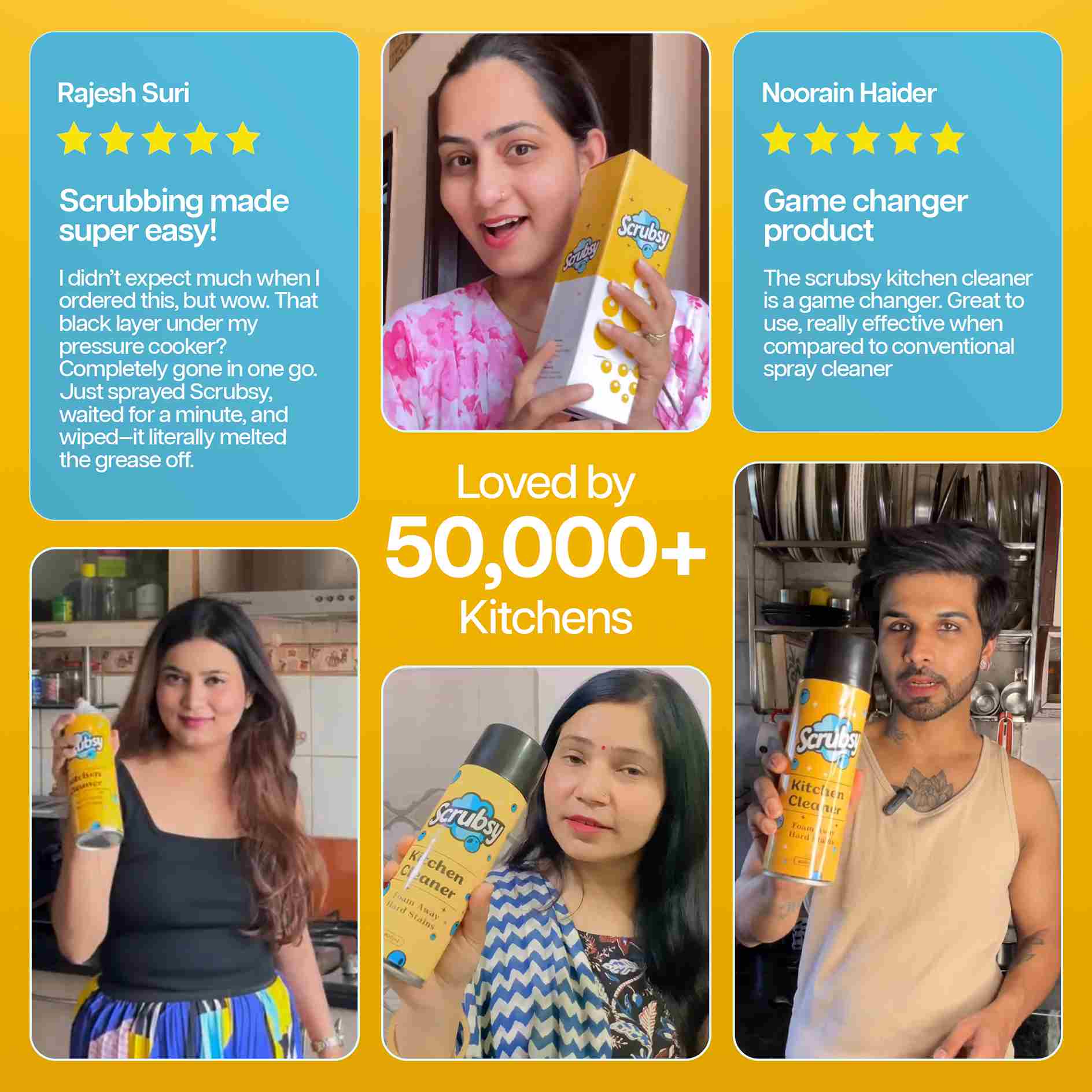 India's #1 Foam-Based Complete Kitchen Cleaner & Disinfectant - Image 7