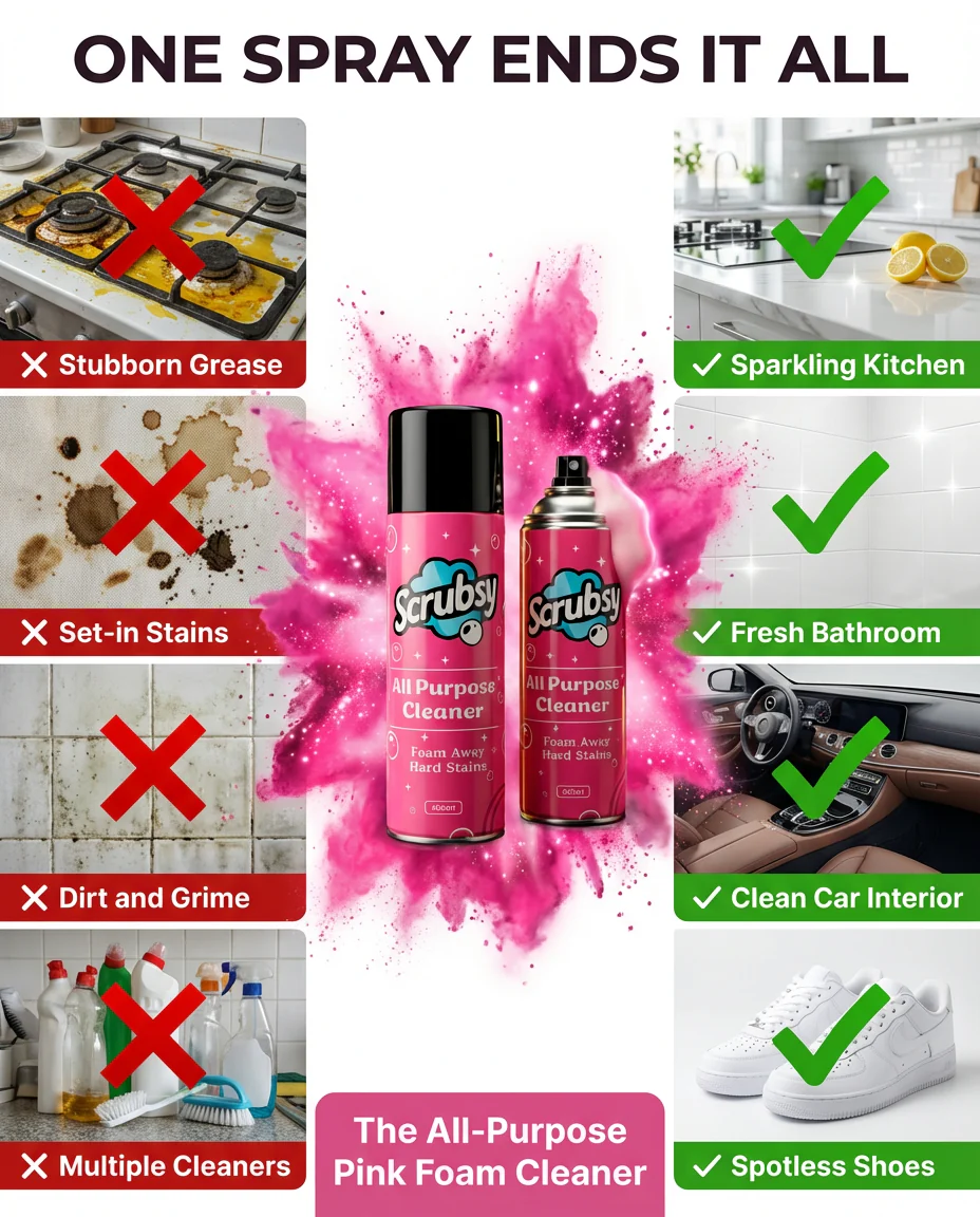 Scrubsy Magic Foam - All Purpose Cleaner - Image 3