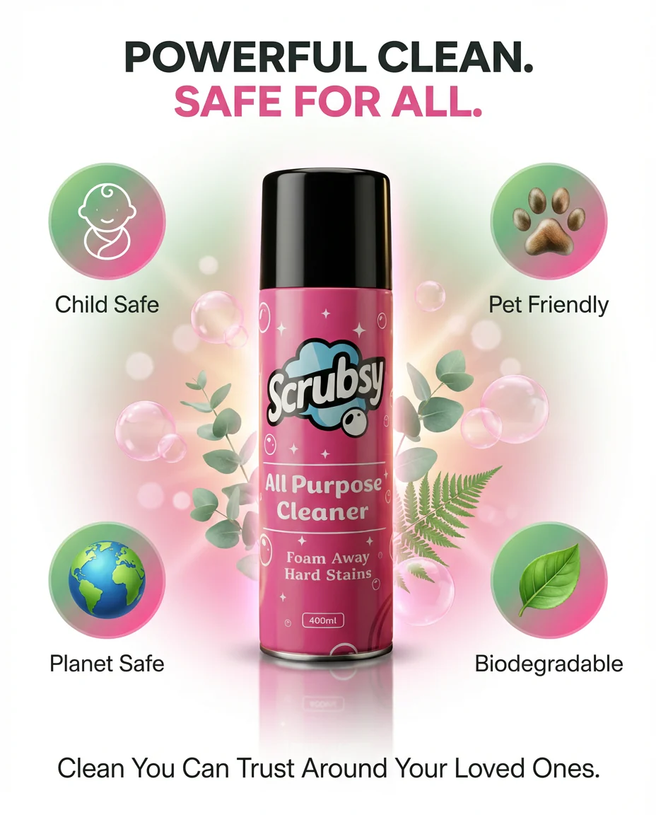 Scrubsy Magic Foam - All Purpose Cleaner - Image 4