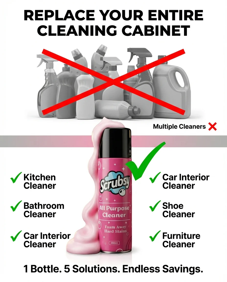 Scrubsy Magic Foam - All Purpose Cleaner - Image 5