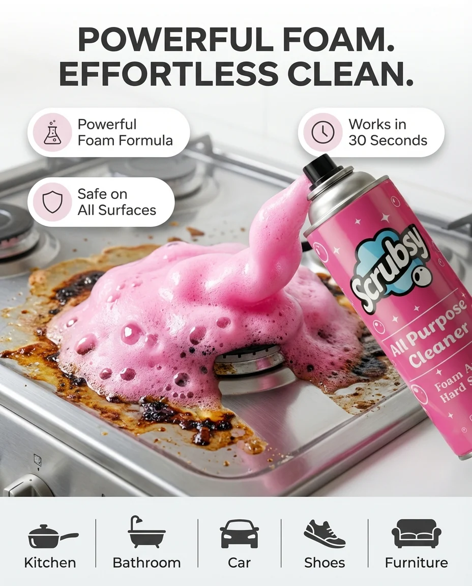 Scrubsy Magic Foam - All Purpose Cleaner - Image 6